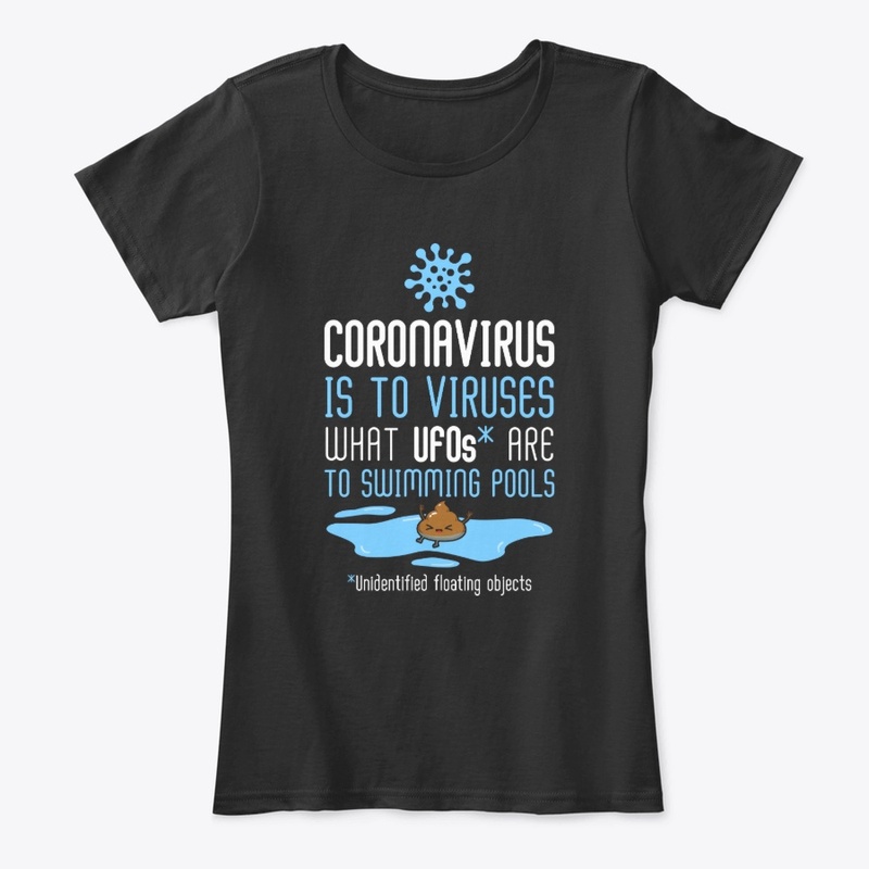 Coronavirus is to viruses UFOs (dark)