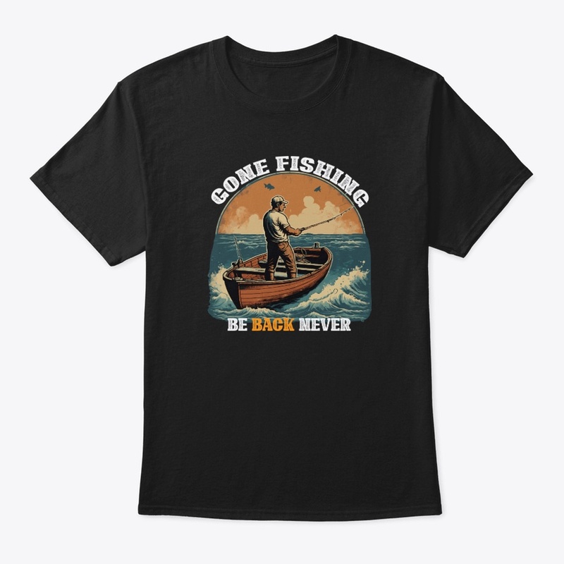 Fishing t-shirt deaign