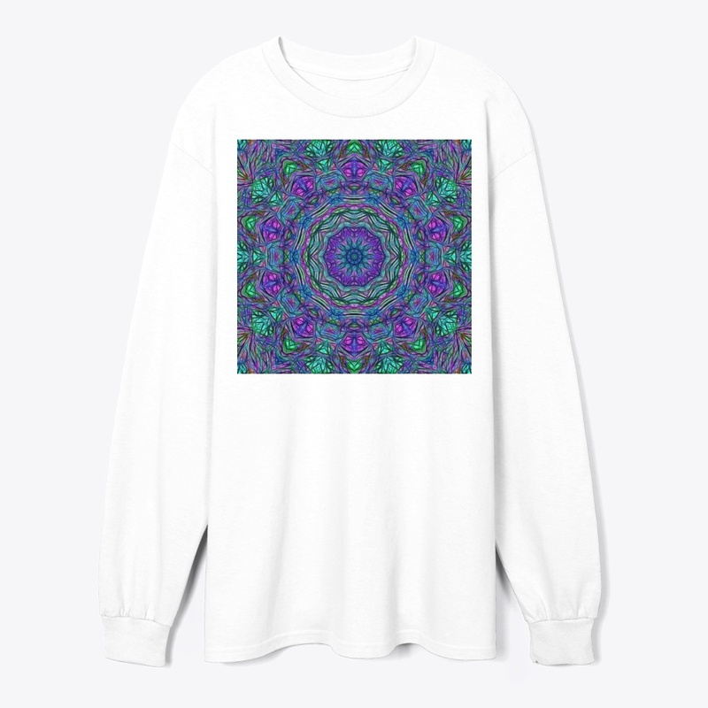 Blue Green Purple Klaeidoscope