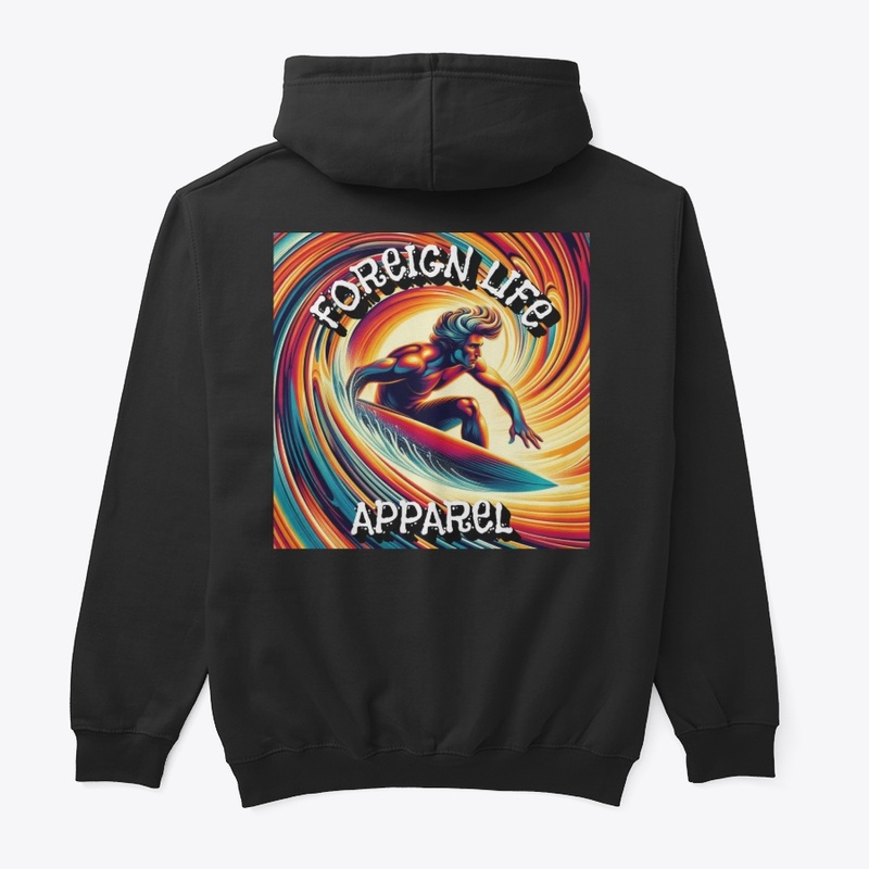 Foreign Life Surreal Surf Poster