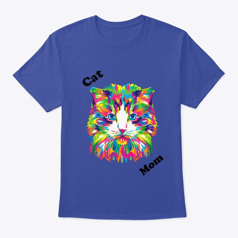 Cat mom T shirt
