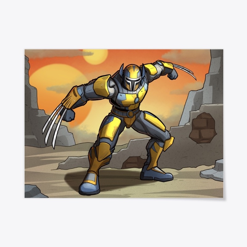 The Scrappy Bounty Hunter POSTER