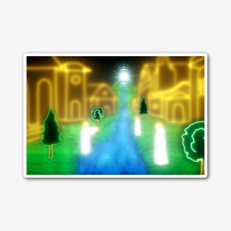 Celestial City with the Mountain of God 