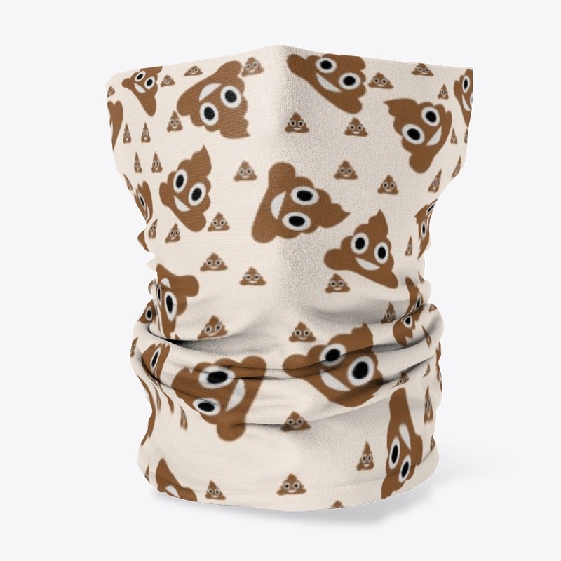 Pile of Poo - Poop Emoji Neck Gaiter