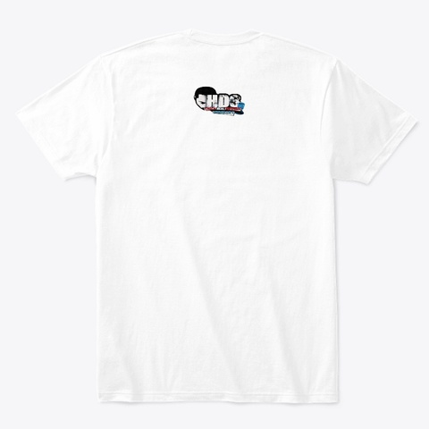 Rejuvin8 Saturdays White T-Shirt Back