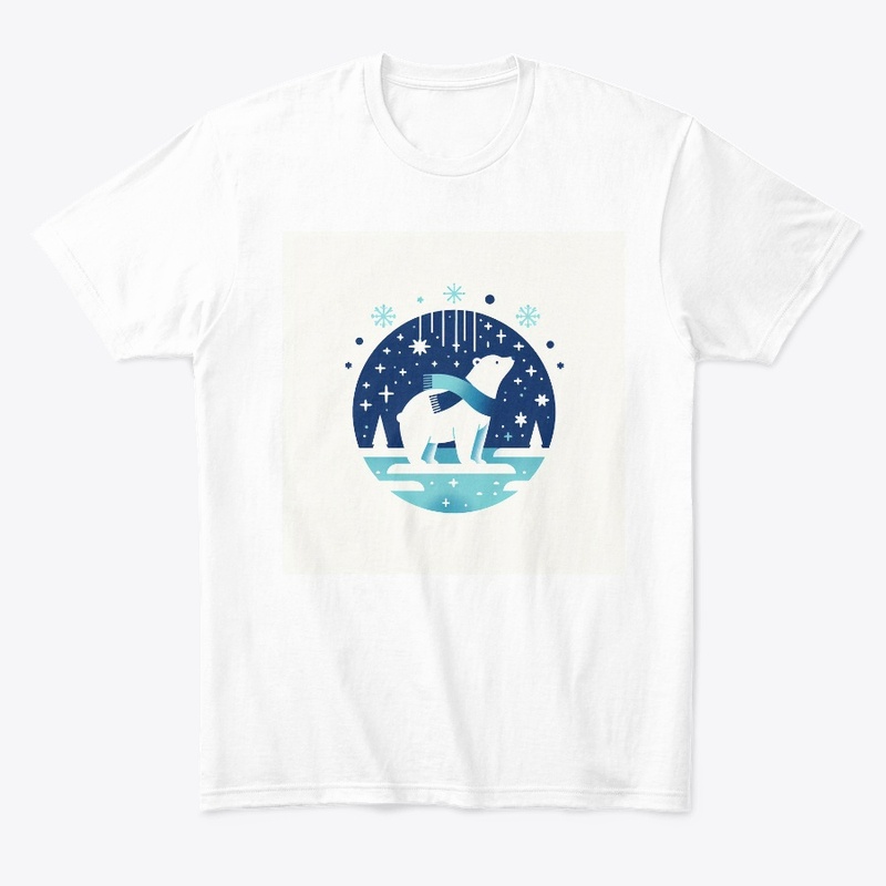Polar Bear Winter Circle