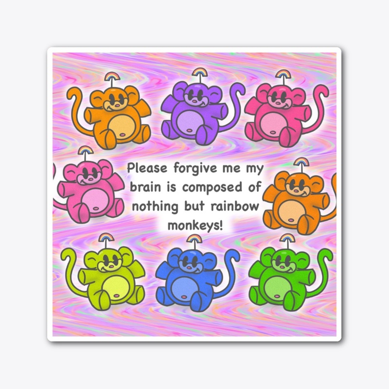 rainbow monkey brain rot