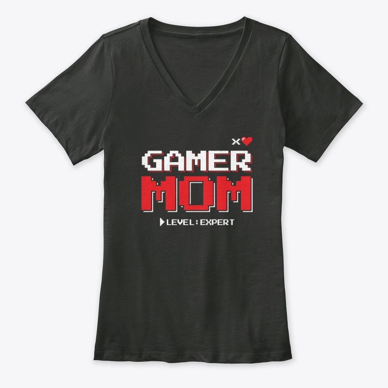 Retro Gamer - 8 Bit Pixel - Gamer Mom