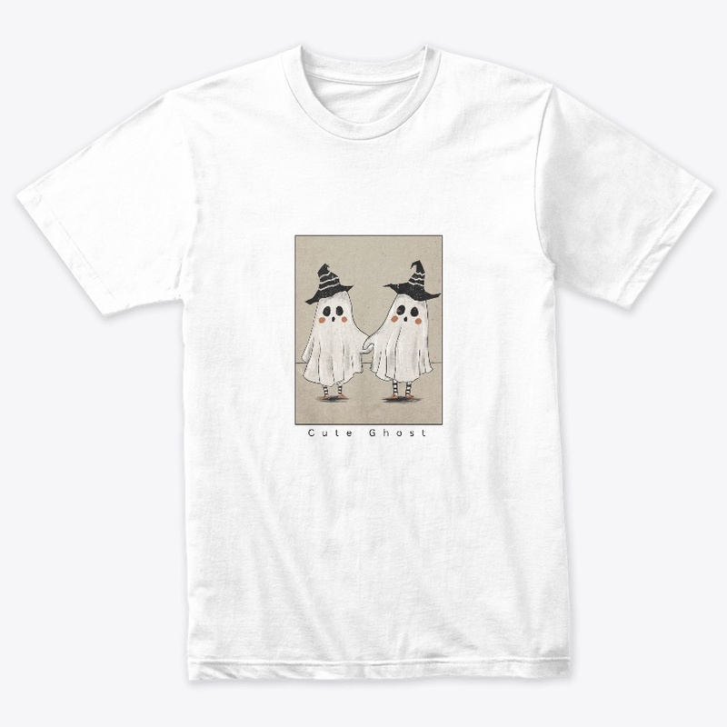 Cute Ghost Design T-shirt & Hoodi
