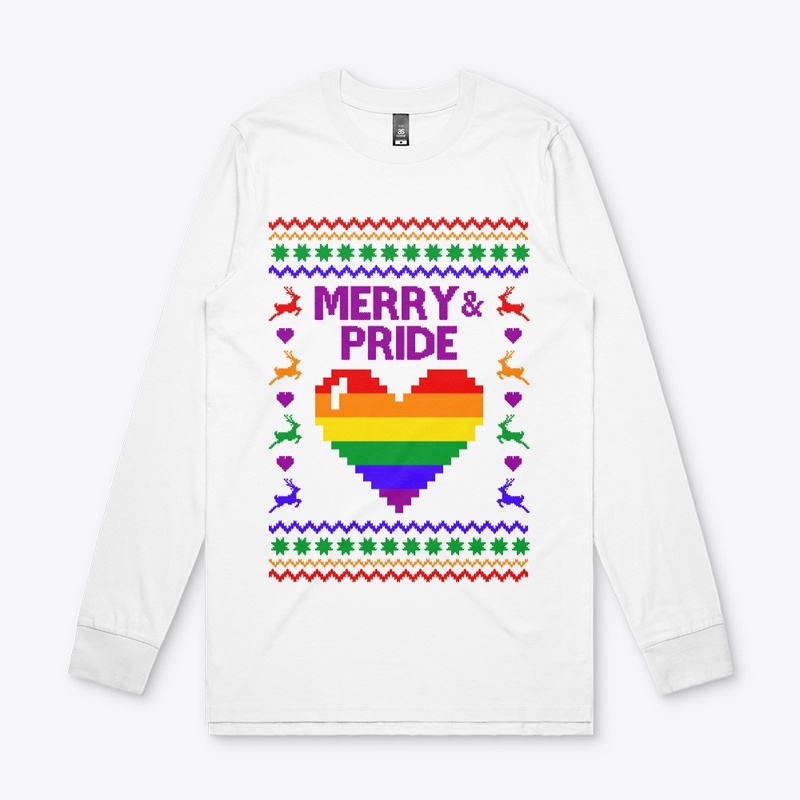 Merry And Pride LGBT Ugly Sweater