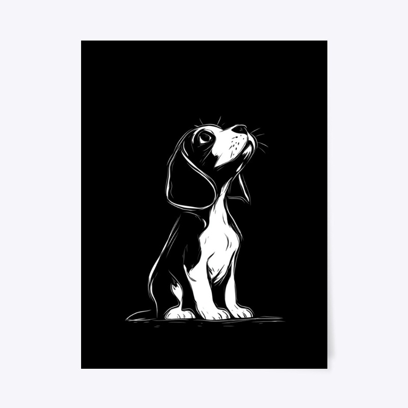 Beagle Line Dog