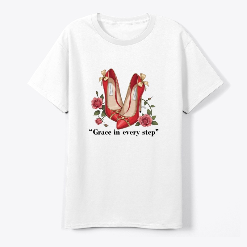 Grace in Every Step – Red Heels Fashion