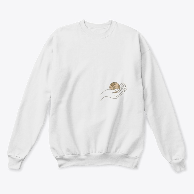 Minimalist Earth in Hand Design
