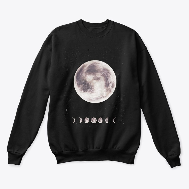 The Moon Phases Space Lunar Design