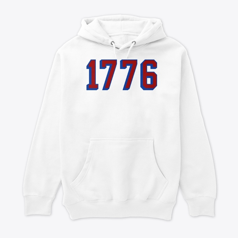 Patriot Proud Number 1776 Bold Tee
