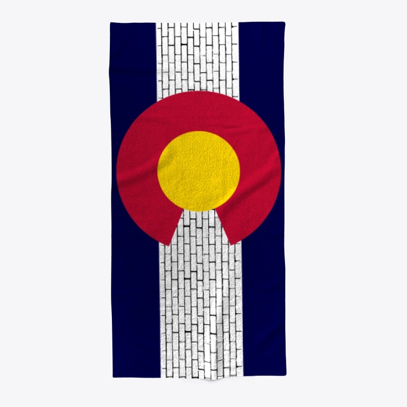 Colorado Border Wall Flag