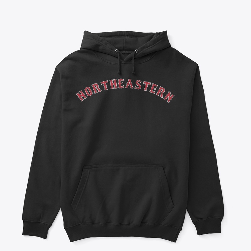 Northeastern Sox Script - Black
