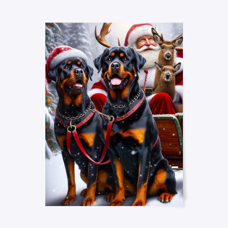 Rottweiler Christmas