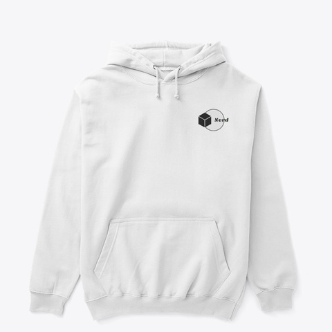 Nerdy Hoodies & Sweatshirts White Camiseta Front