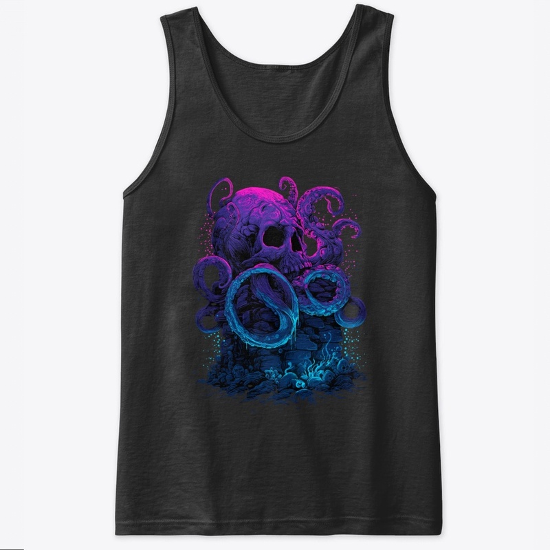 Deep Sea Kraken Skull-V4