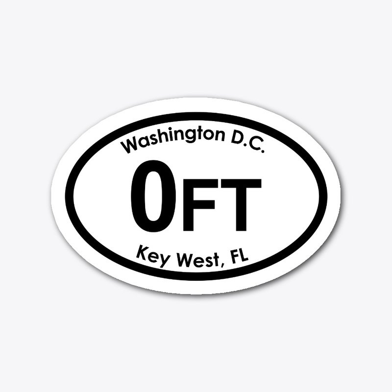 Red Line Yacht Club "0 FT" Sticker