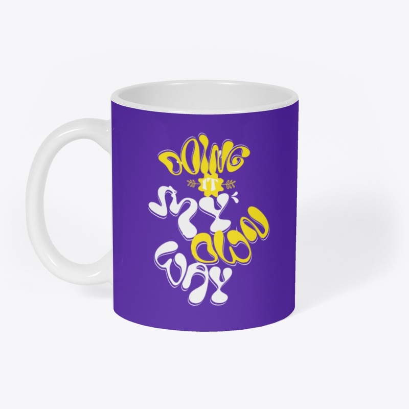 Bold Typographic ceramic Mug