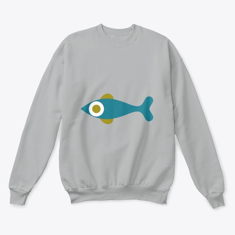 Fish, simple and kind-a-cute