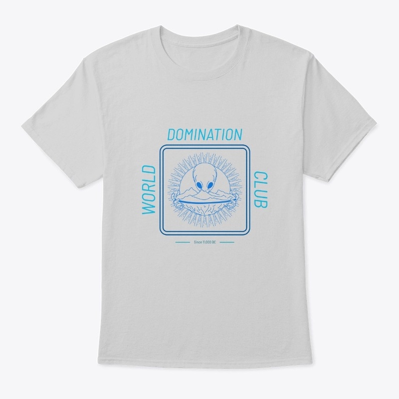 World domination club sci- fi fun design