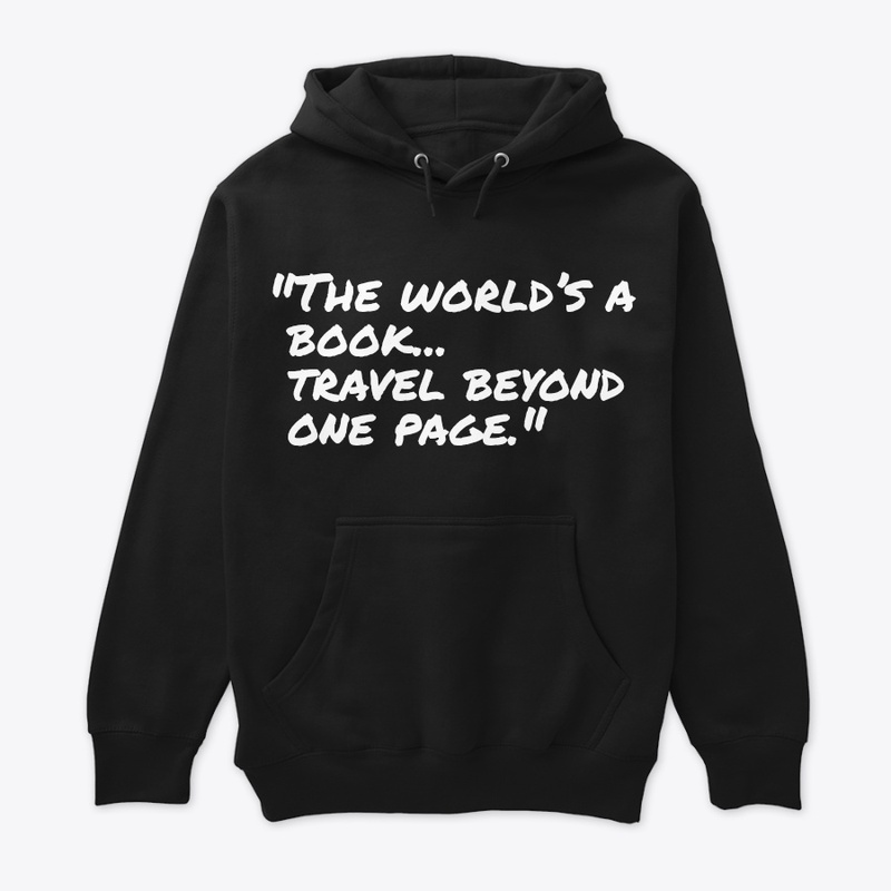 The World's A Book Pullover Sweater