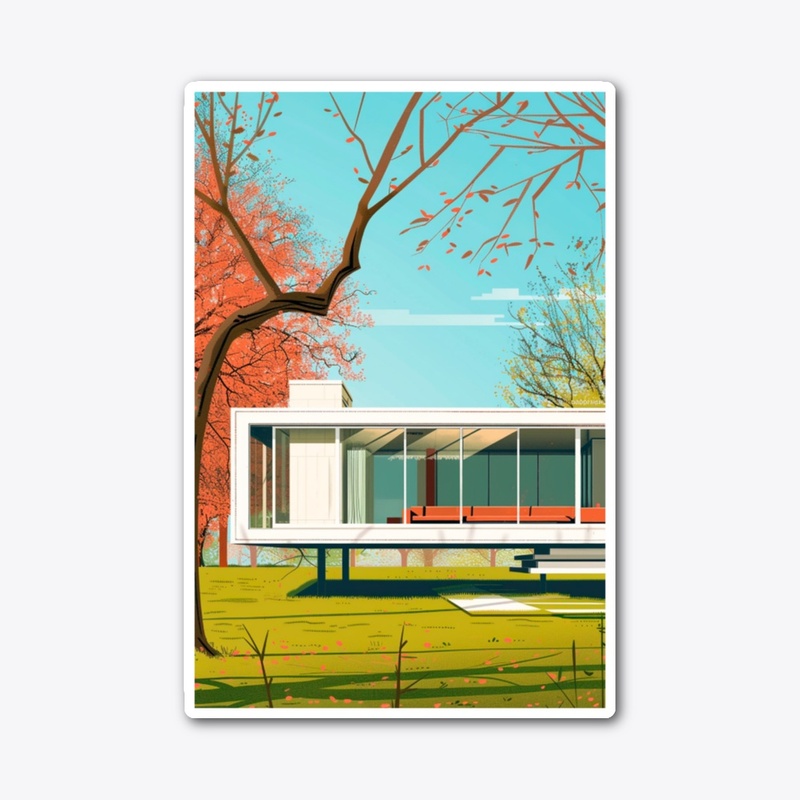 Modern architecture illustration 43