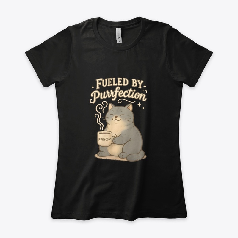 Russian Blue Cat - Fueled by Purrfection