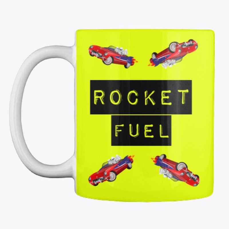 Astro Car Logo Rocket Fuel Mug
