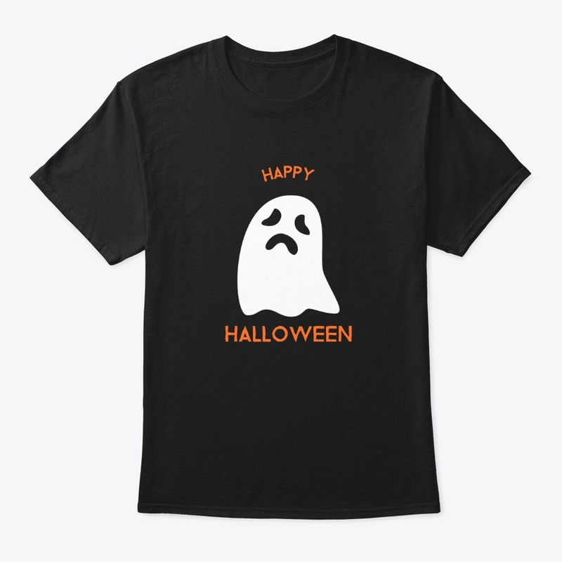 Happy Halloween with ghosts