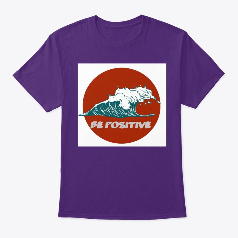 Be positive men's t-shirt 