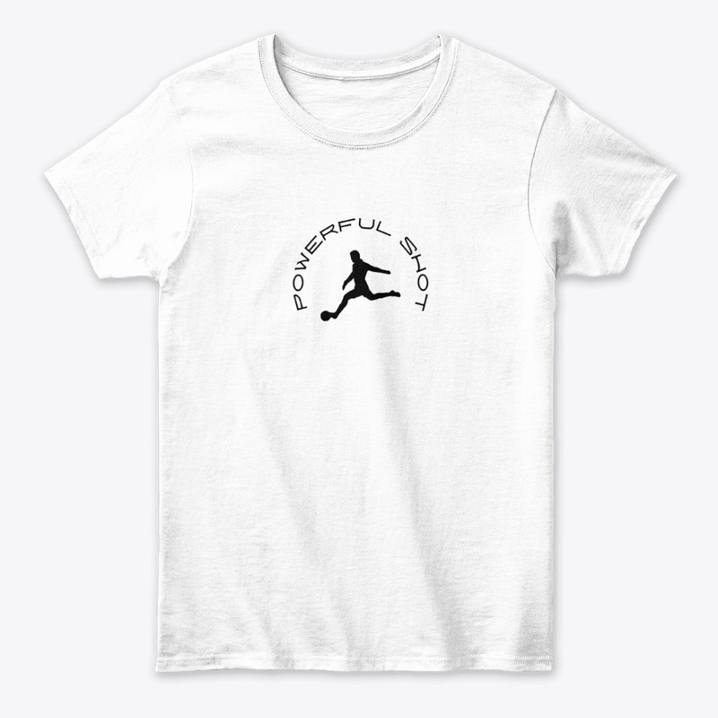 Soccer: Powerful Shot 3 Black Logo