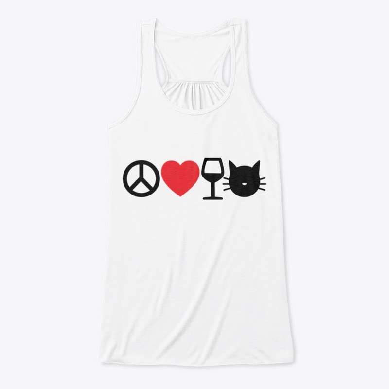 Peace, Love, Wine and Cats