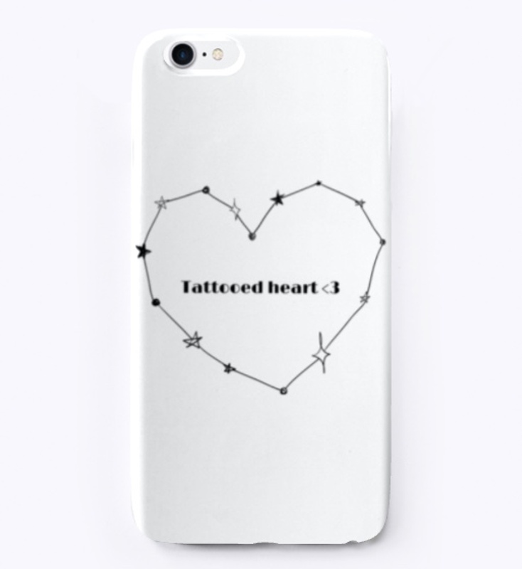 tattooed heart design