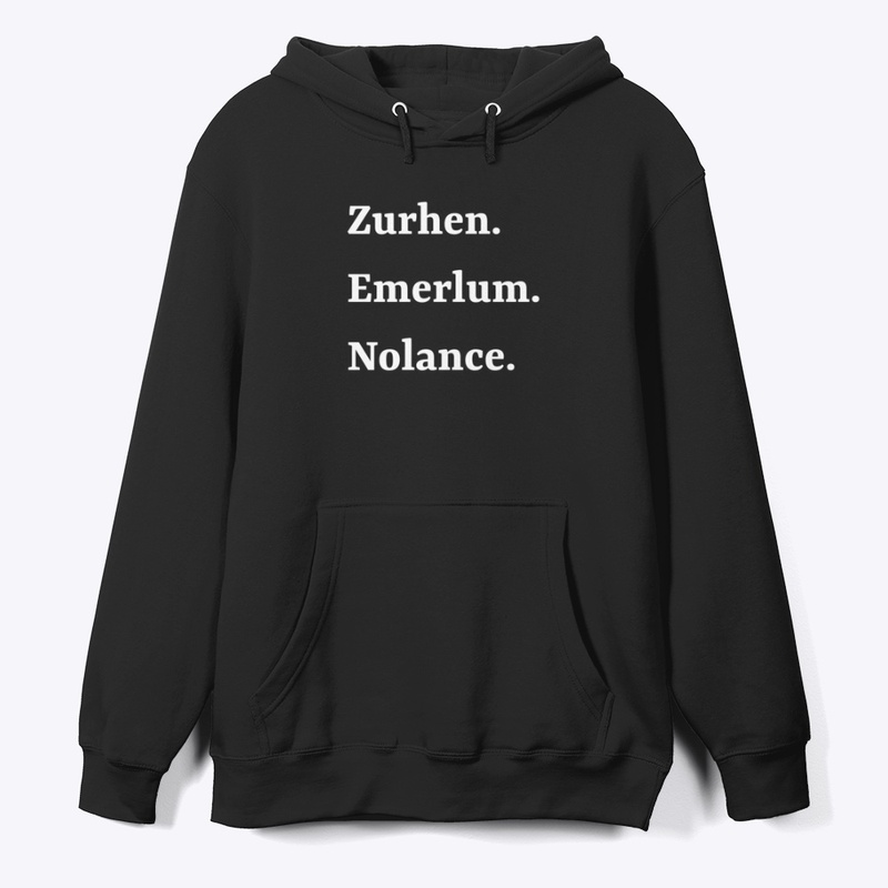 Zurhen. Emerlum. Nolance.
