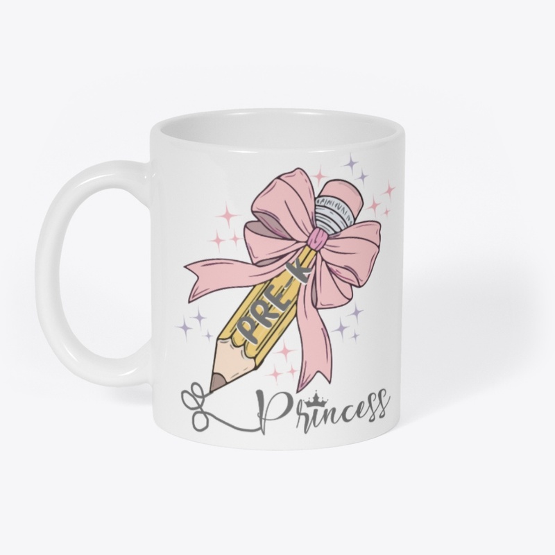 Pre K Princess Coquette Bow Pencil 