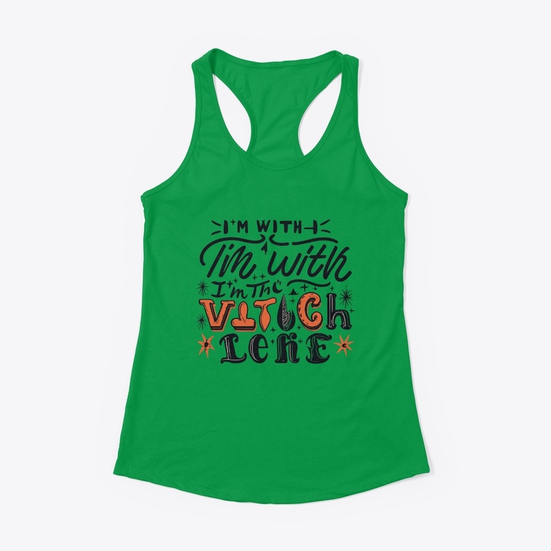 'I’m with the witch
