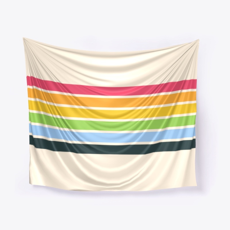Tarama - Classic 70s Style Retro Stripes