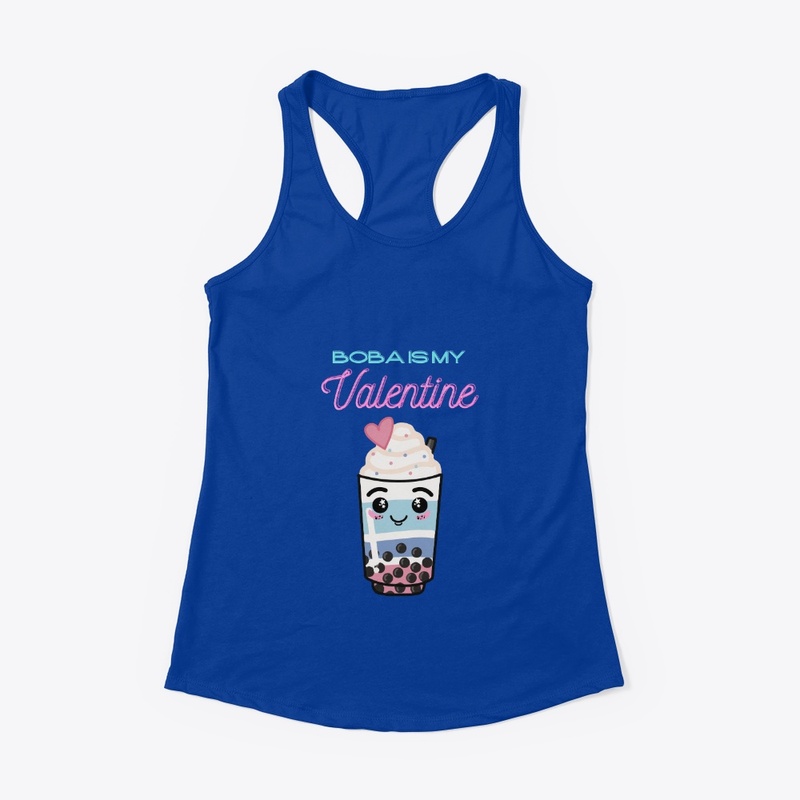 Valentine's Day Boba Unisex Kawaii