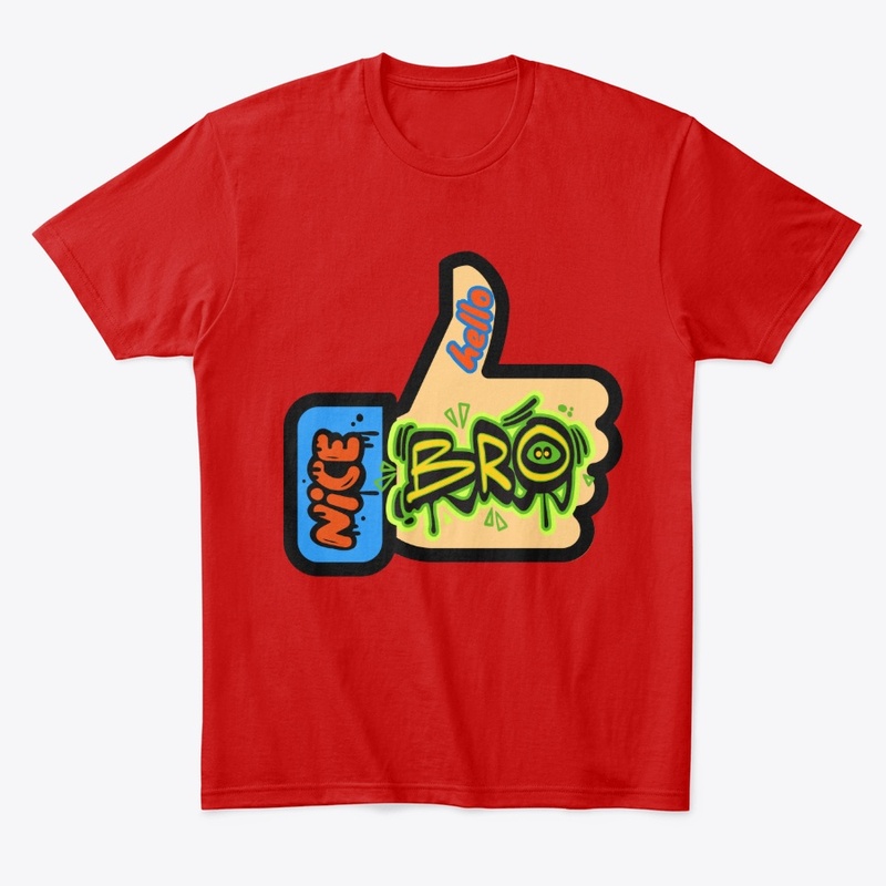 Nice Bro / Smile Bro Kids & Gents Tee