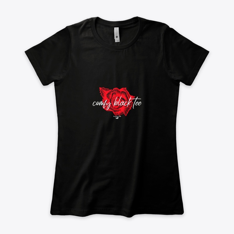 Comfy Black Tee