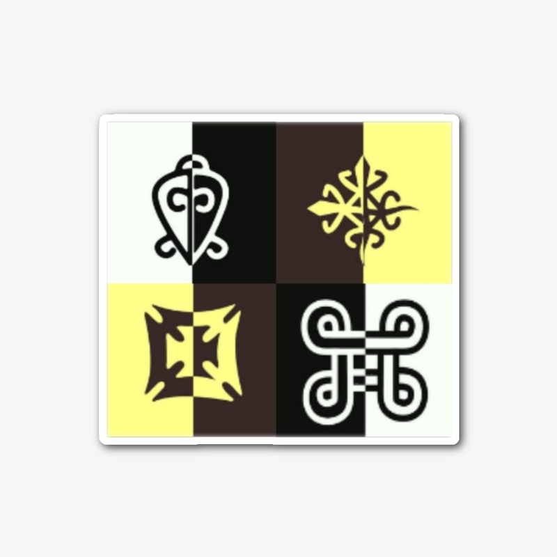 African Adinkra Power of Love, Unity