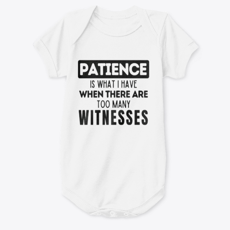 get Patience shirt