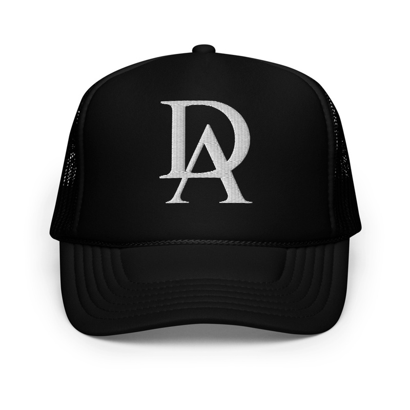 DA Caps foam trucker