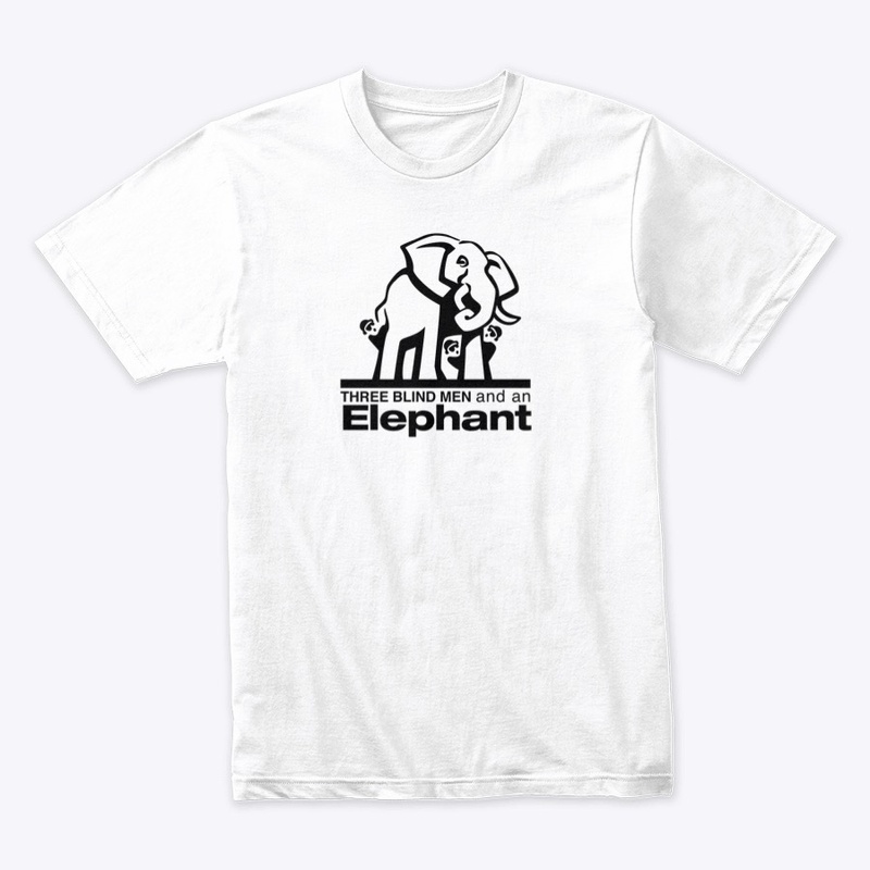 3BMEP Black on White Logo T