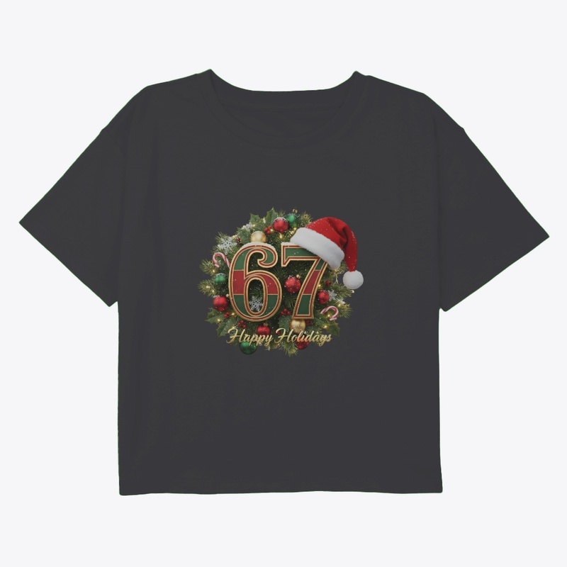 Xmas "67" Wreath - Holiday Decor Gift