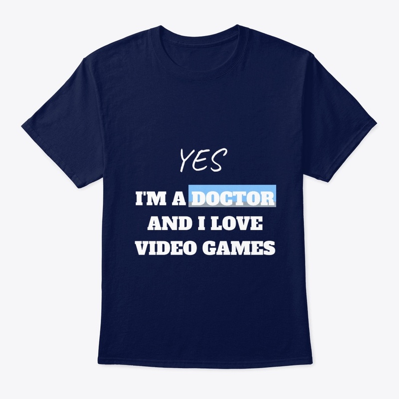 a doctor loves  video games T-shirt